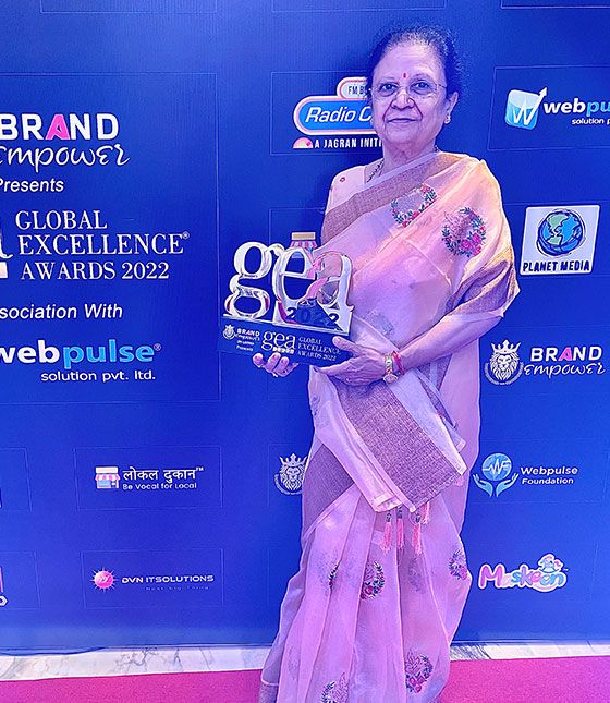 Mrs. Sudha Choksi Philantrophist